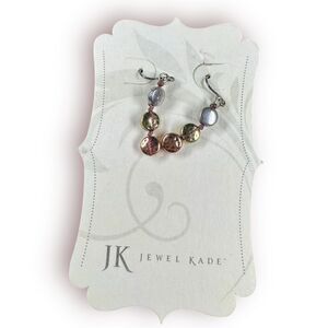 Jewel Kade Gemstone Drop Earrings Still‎ Water Gemstone Multi Color